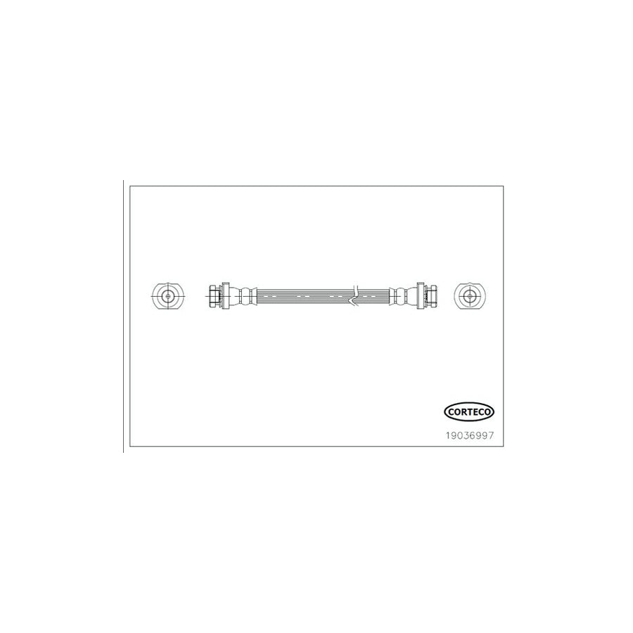 Corteco 19036997 Brake Hose