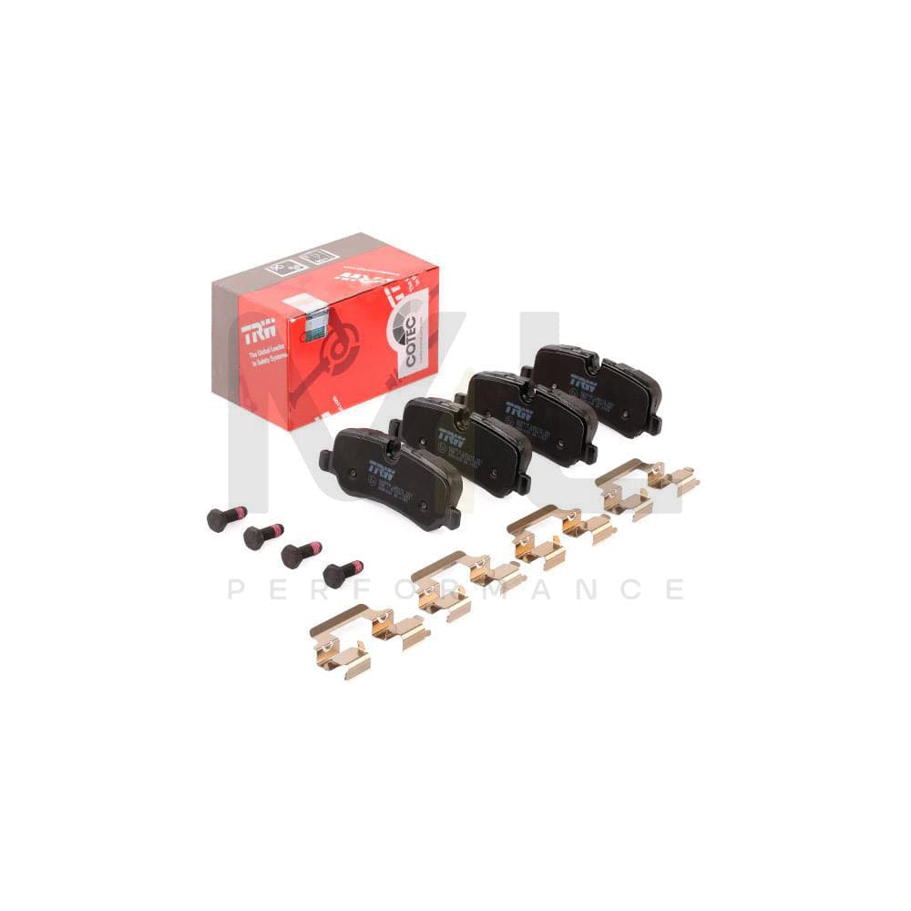 TRW Cotec Gdb1632 Brake Pad Set Prepared For Wear Indicator, With Brake Caliper Screws, With Accessories | ML Performance Car Parts