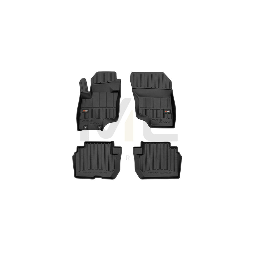 FROGUM Tailored, ProLine 3D427198 Floor mat set for MITSUBISHI Eclipse Cross (GK_) Elastomer, Front and Rear, Quantity: 4, Black, (LHD)