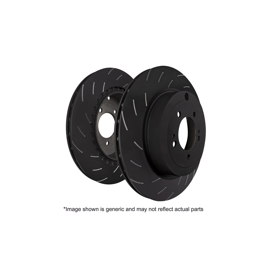 EBC SG7366 Dodge Racing SG rear to match groove pattern of floating front discs - Brembo Caliper (Inc. Challenger & Charger) 1 | ML Performance US Car Parts