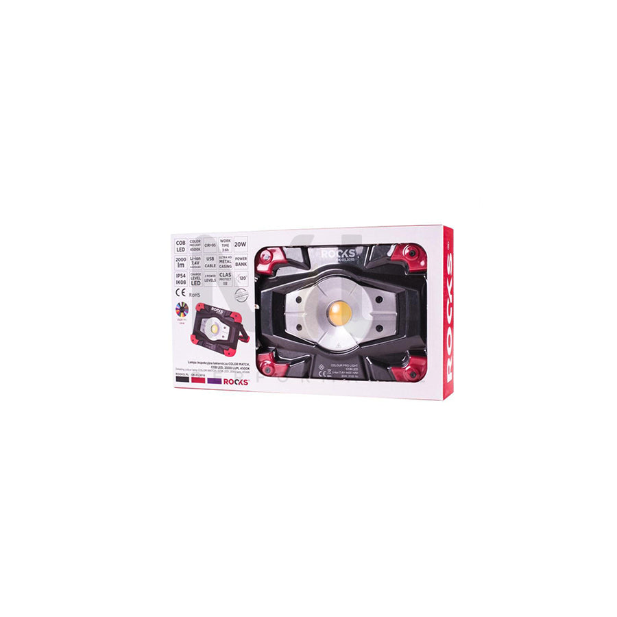 ROOKS OK-03.3010 Work light with USB cable, 4400mAh