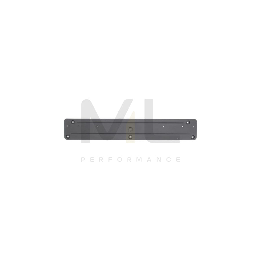 BLIC 6509-01-0092920P Number plate holder for BMW X1 (E84) Front, Black, frameless | ML Performance Car Parts