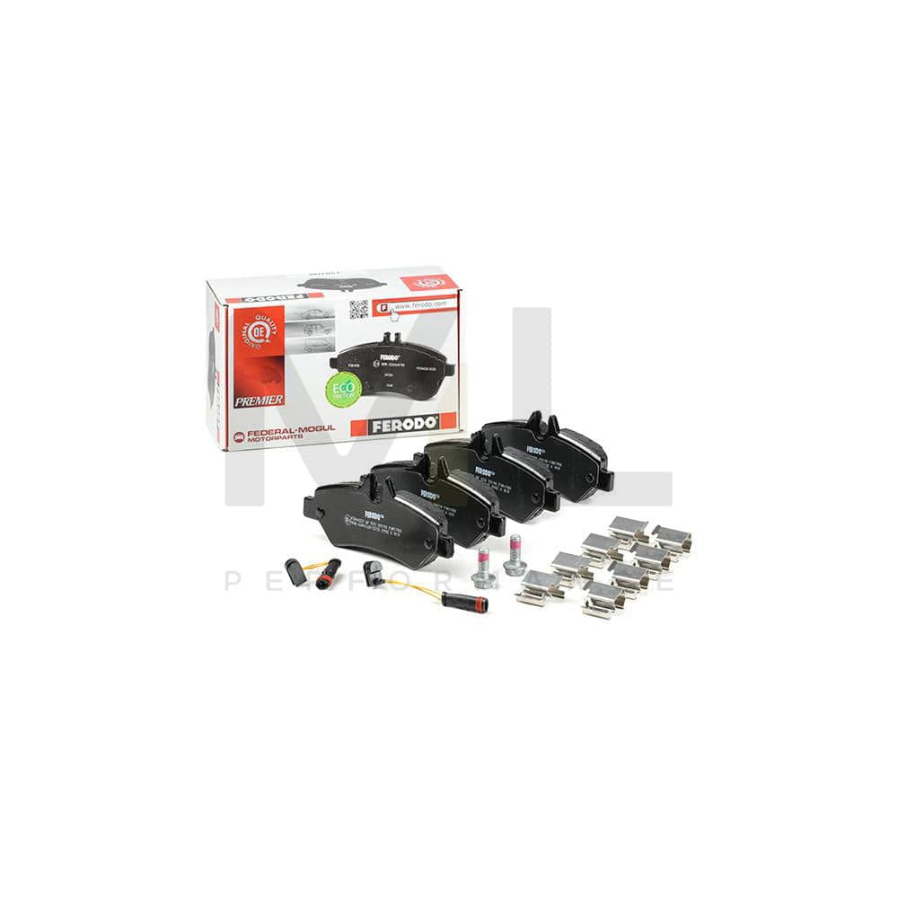 Ferodo Premier Fdb1433 Brake Pad Set With Acoustic Wear Warning, Without Accessories | ML Performance Car Parts