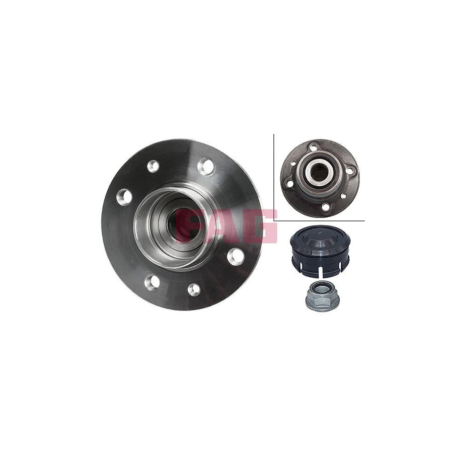 FAG 713 6308 80 Wheel Bearing Kit For Renault Laguna I Hatchback (B56)