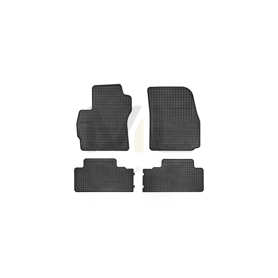 FROGUM Tailored 0863 Floor mat set for MAZDA 5 (CR19) Elastomer, Front and Rear, Quantity: 4, Black, (LHD)