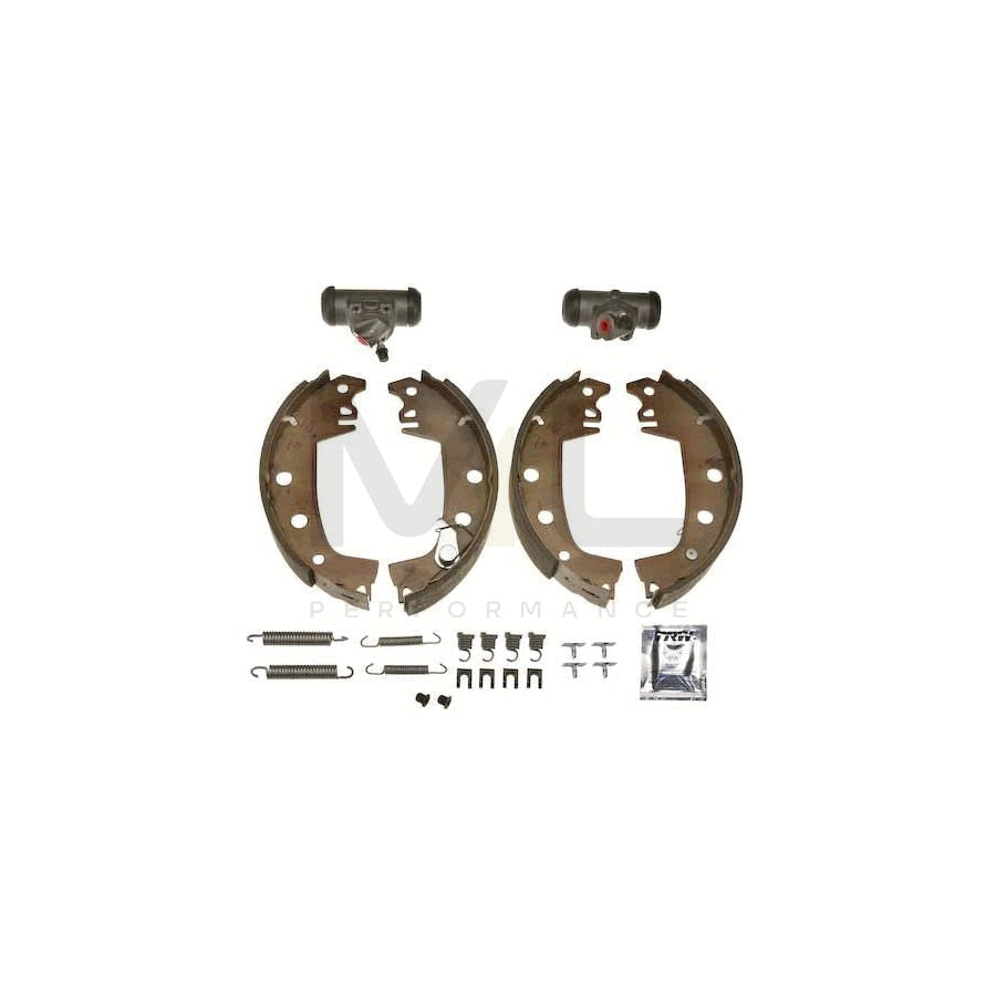 TRW Brake Kit BK1005 Brake Shoe Set with wheel brake cylinder | ML Performance Car Parts