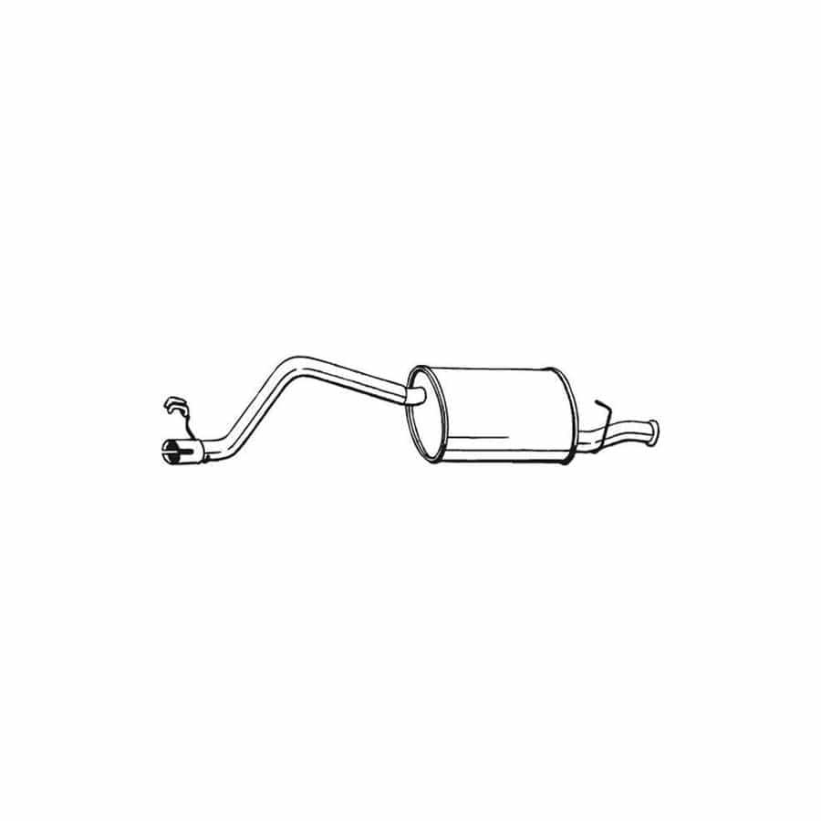 Bosal 148-035 Rear Silencer