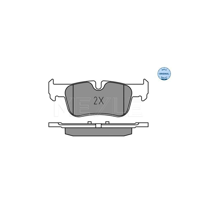 Meyle 025 253 3116 Brake Pad Set