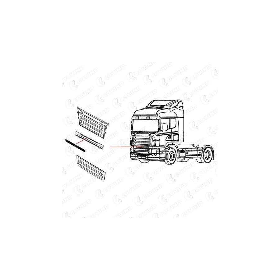 Covind Scr/141 Radiator Grille
