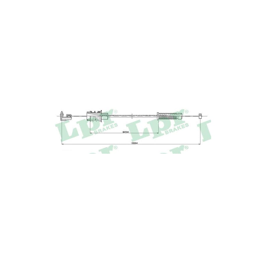 LPR C0145A Throttle Cable