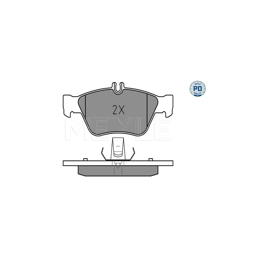 Meyle 025 216 6419/Pd Brake Pad Set