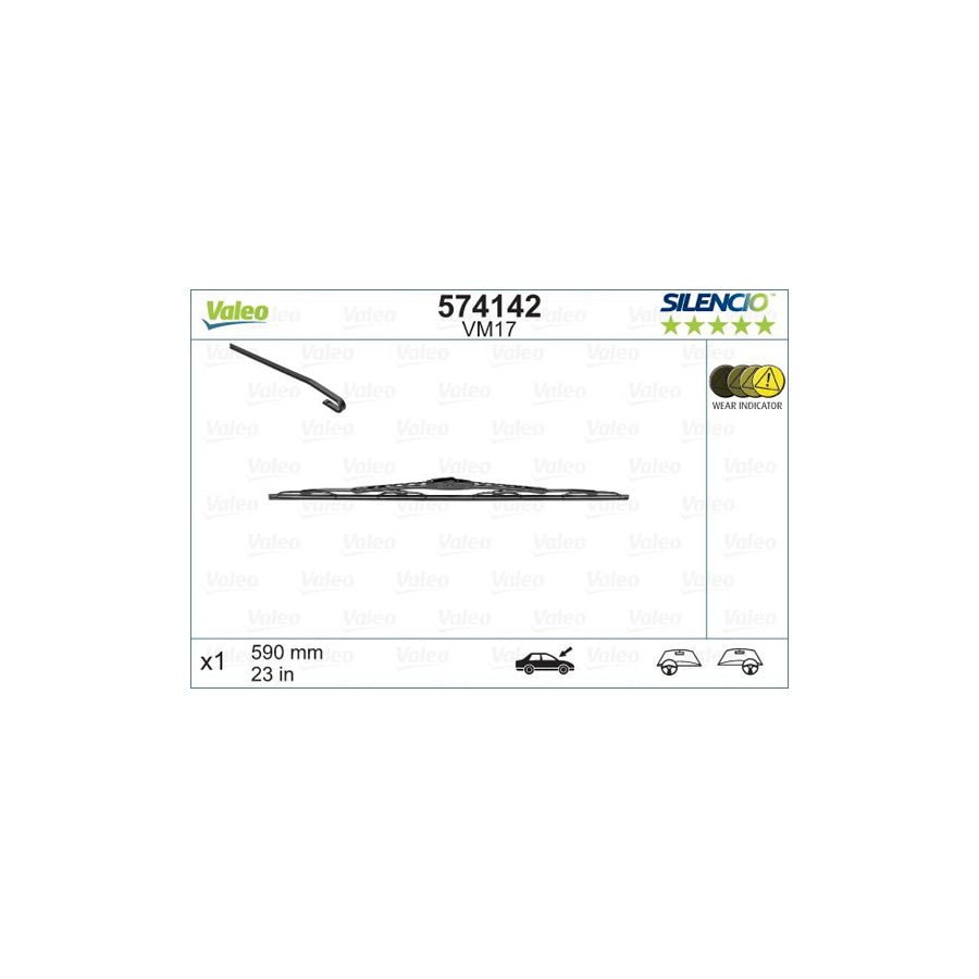 Valeo 574142 Wiper Blade | ML Performance US Car Parts