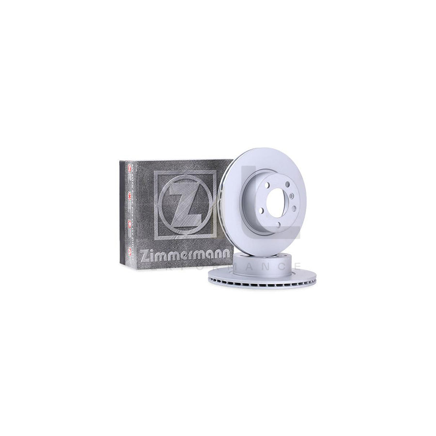 ZIMMERMANN COAT Z 150.3497.20 Brake Disc Internally Vented, Coated, High-carbon - 1 piece