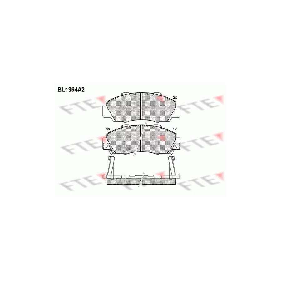 FTE 9010142 Brake Pad Set