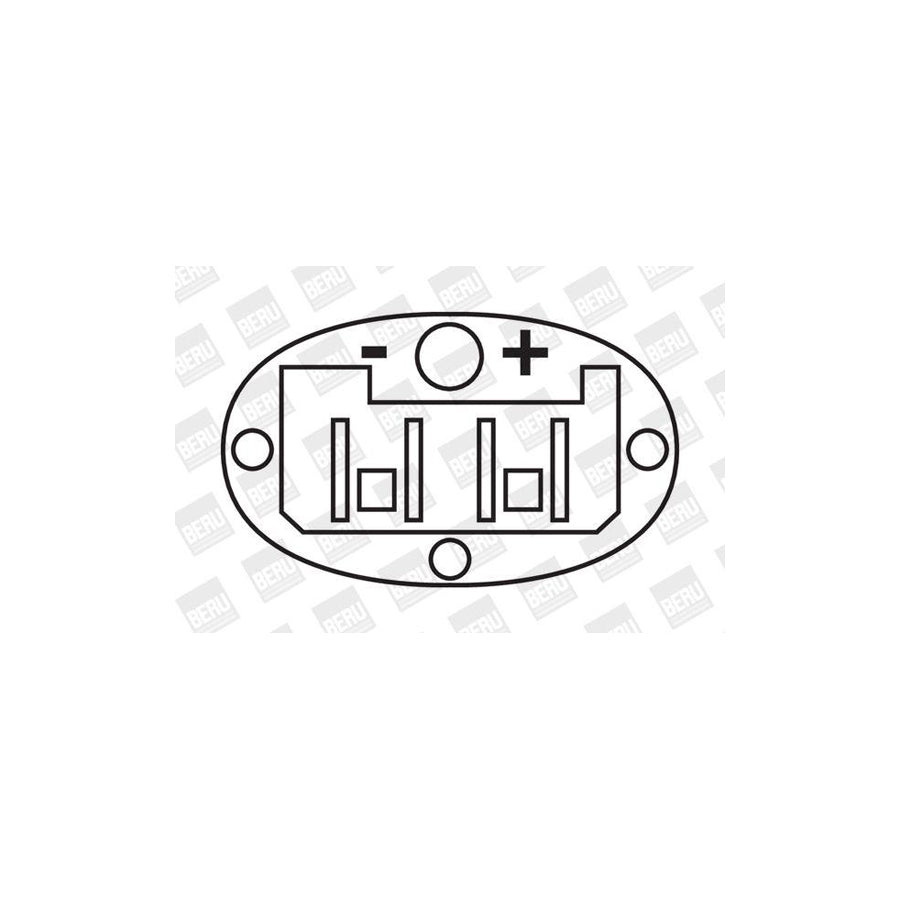 Beru Copper Cable Gf100D Ignition Lead