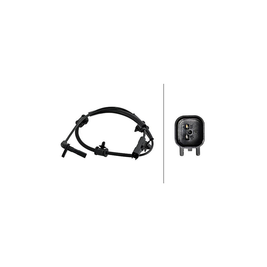 Hella 6PU 230 048-161 Abs Sensor