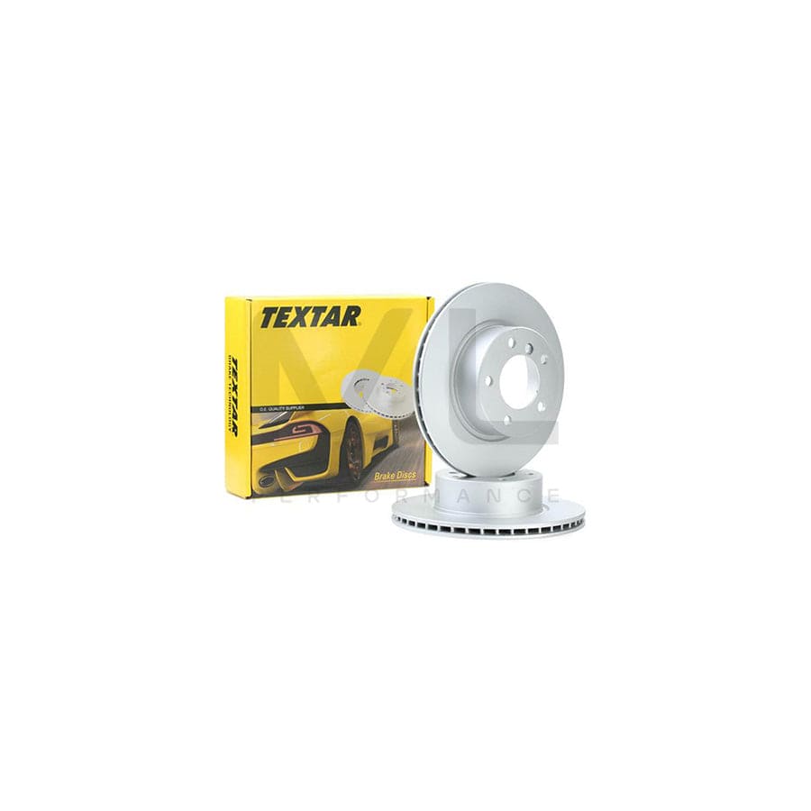 TEXTAR PRO+ 92132805 Brake Disc Internally Vented, Coated, High-carbon, without wheel hub, without wheel studs | ML Performance Car Parts