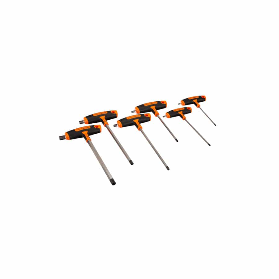 Bahco BAH903T1 903T-1 T-Handle Hex Screwdriver Set, 6 Piece