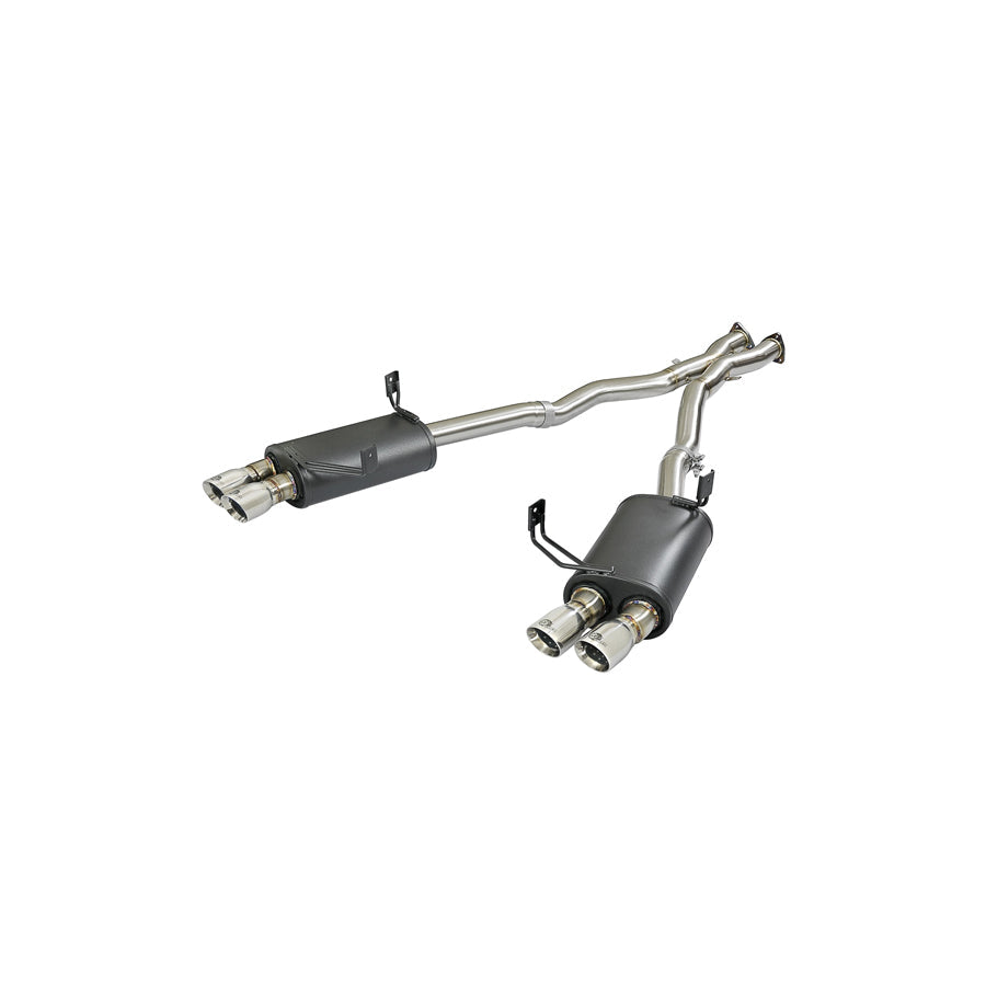 aFe 49-36339-P Cat-Back Exhaust System BMW Z4 M (E85/86) 06-08 L6-3.2L S54 | ML Performance US Car Parts