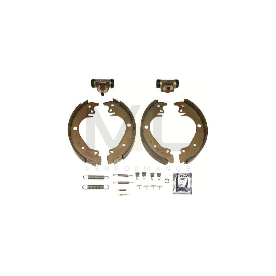 TRW Brake Kit BK1213 Brake Shoe Set with wheel brake cylinder | ML Performance Car Parts
