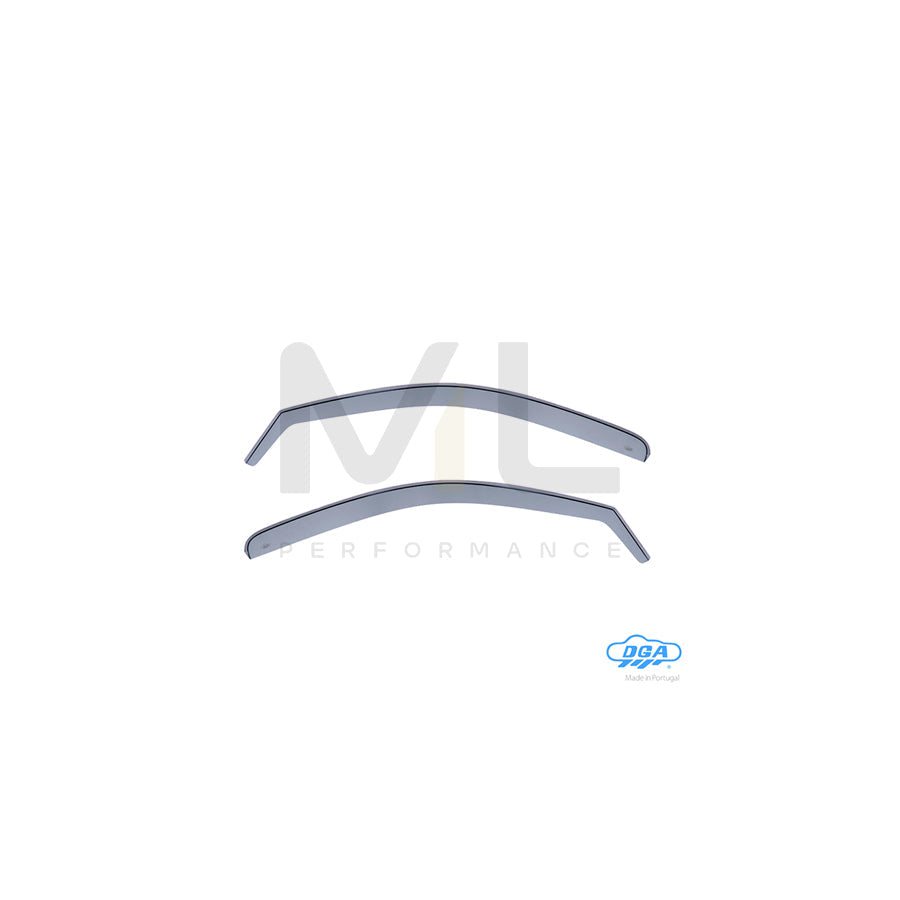 DGA 18007 Wind deflectors for OPEL CORSA Arrow direction, Front, inner