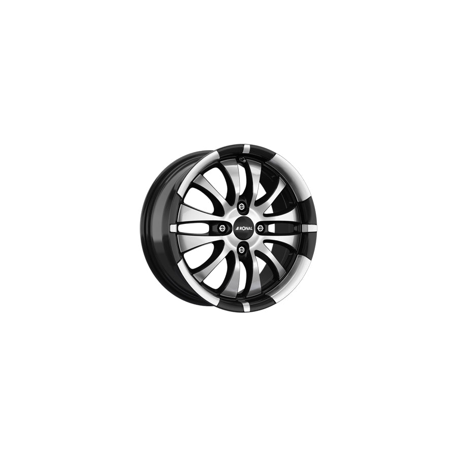 Ronal R59 6x15 ET40 59R5604.05X/022 Jetblack Front Diamond Cut Wheel