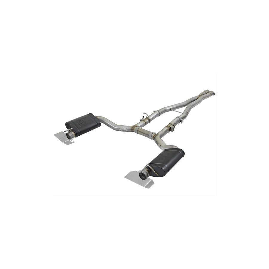 aFe 49-32053 Cat-Back Exhaust System Dodge Challenger/Hellcat/Demon 15-21 SRT-8 V8-6.2L (sc)/392 V8-6.4L | ML Performance US Car Parts