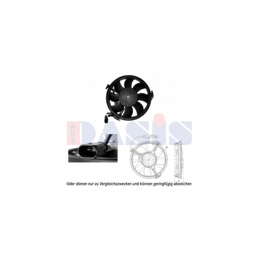 AKS Dasis 048111N Fan, Radiator