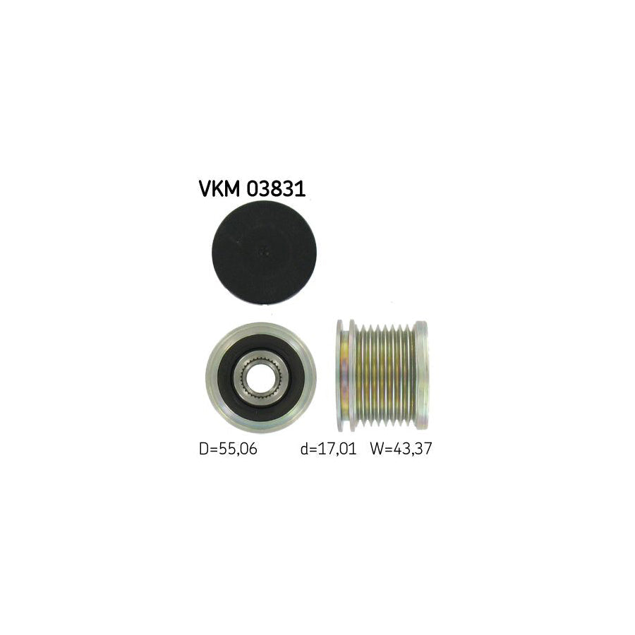 Skf Vkm 03831 Alternator Freewheel Clutch | ML Performance US Car Parts
