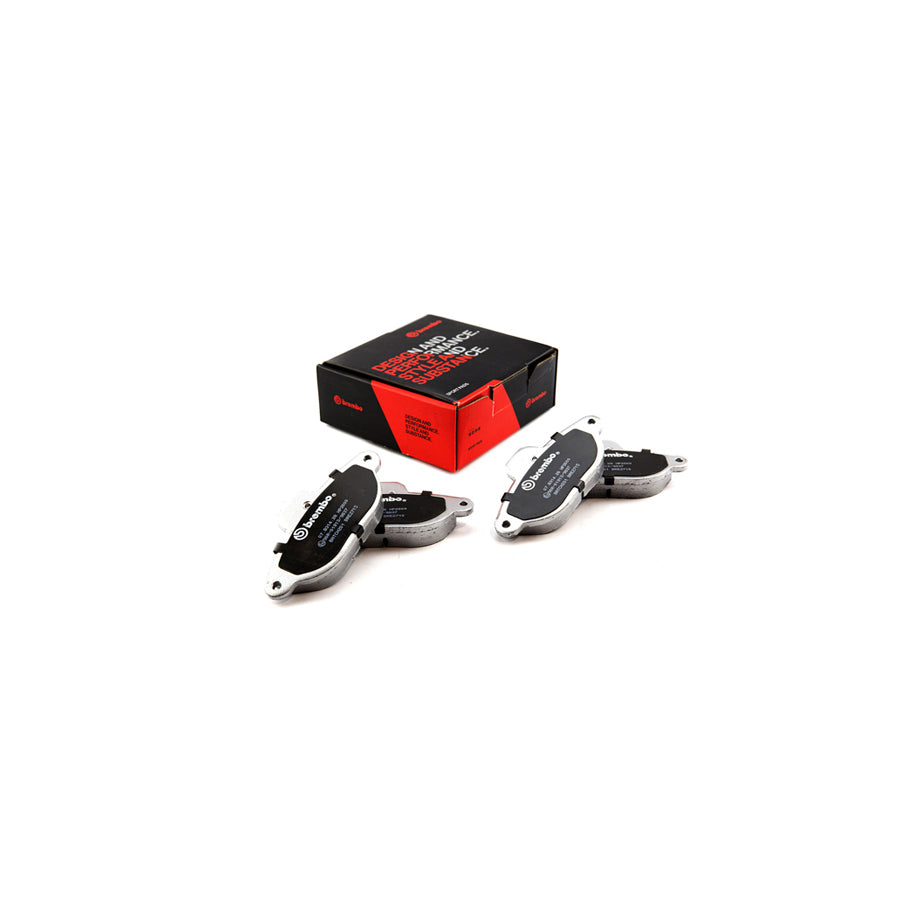 Brembo 07.B314.28 Fiat Ford Zastava Front HP2 High Performance Brake Pad Set (Inc. 500, Cinquecento, Panda, Punto, Seicento) | ML Performance US Car Parts