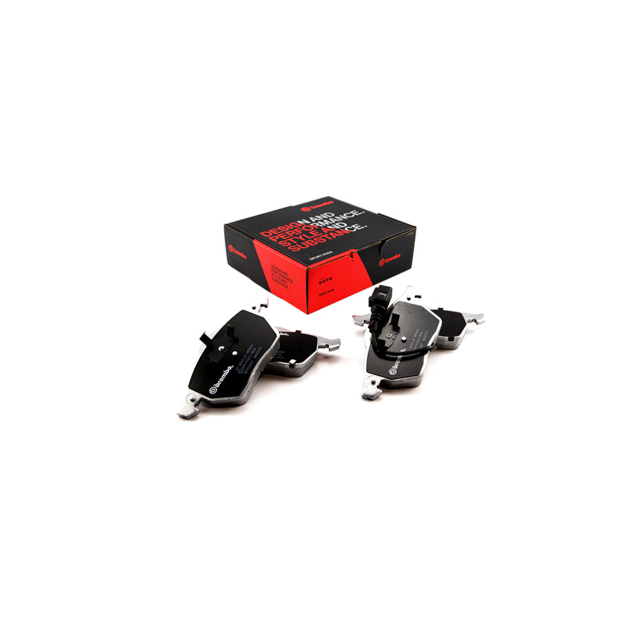 Brembo 07.B314.27 Audi Seat Skoda VW Front HP2 High Performance Brake Pad Set (Inc. A3, TT, Ibiza, Octavia, Bora, Golf) | ML Performance US Car Parts