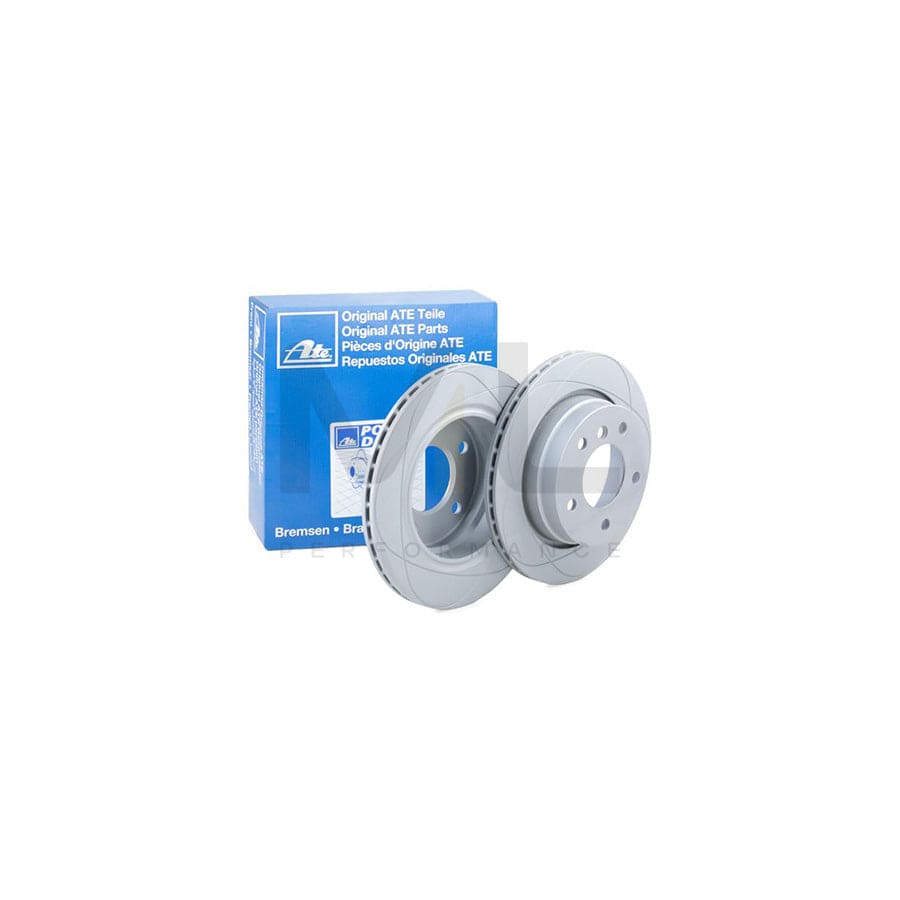 ATE PowerDisc 24.0319-0107.1 Brake Disc for BMW 3 Series Vented, Coated, High-carbon, with bolts/screws - 1 piece