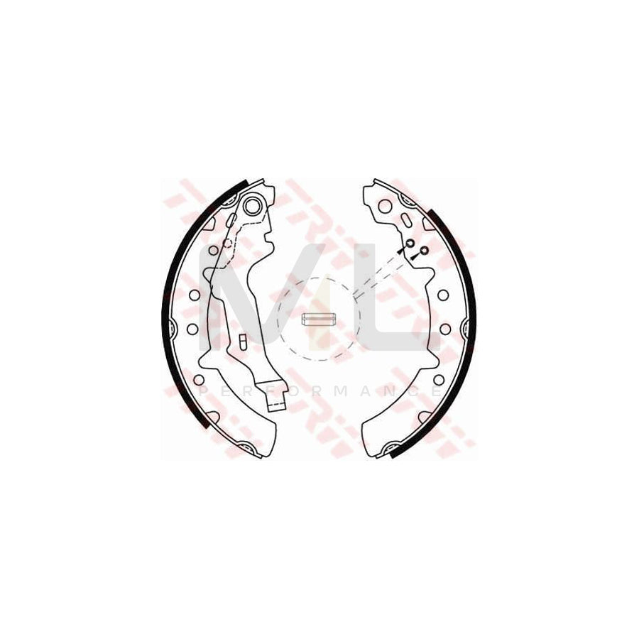 TRW GS8603 Brake Shoe Set | ML Performance Car Parts