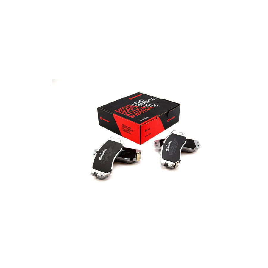 Brembo 07.B314.22 Subaru Front HP2 High Performance Brake Pad Set (Inc. Impreza, Legacy) | ML Performance US Car Parts