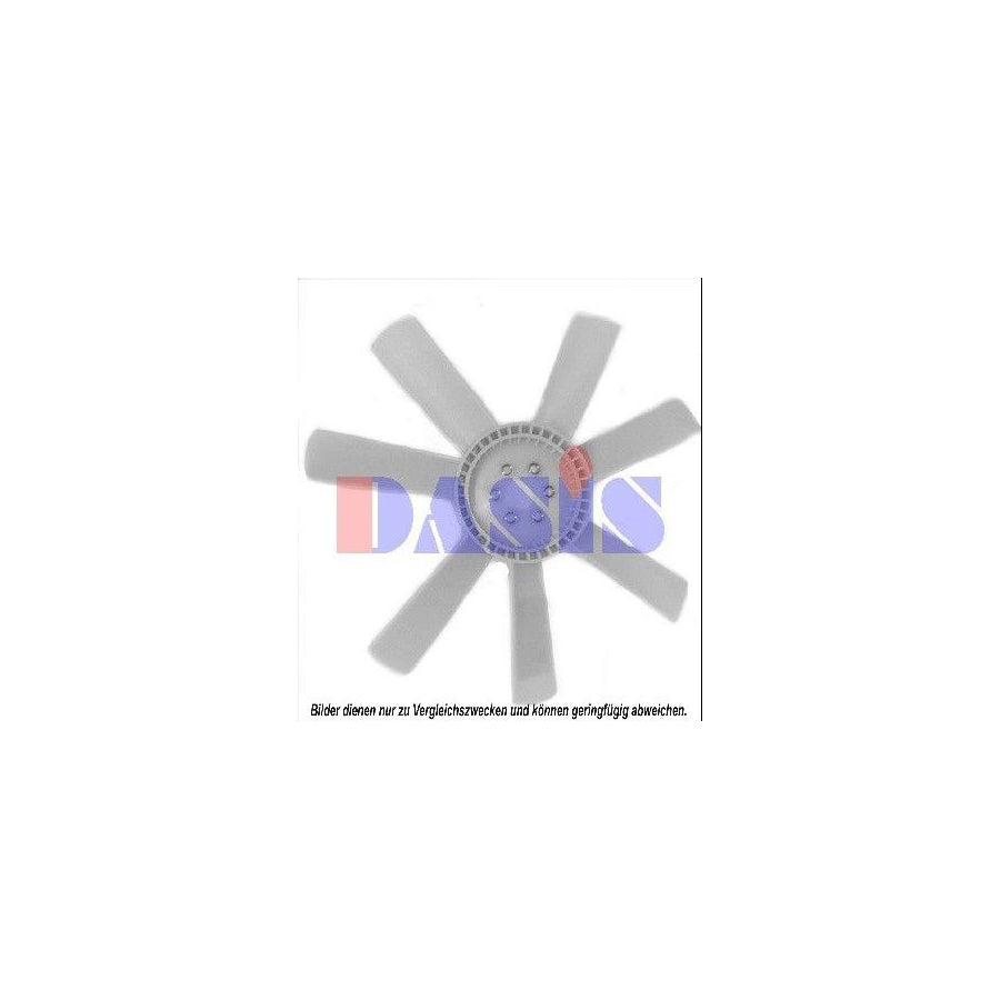 AKS Dasis 128029N Fan Wheel, Engine Cooling Suitable for Mercedes-Benz T2