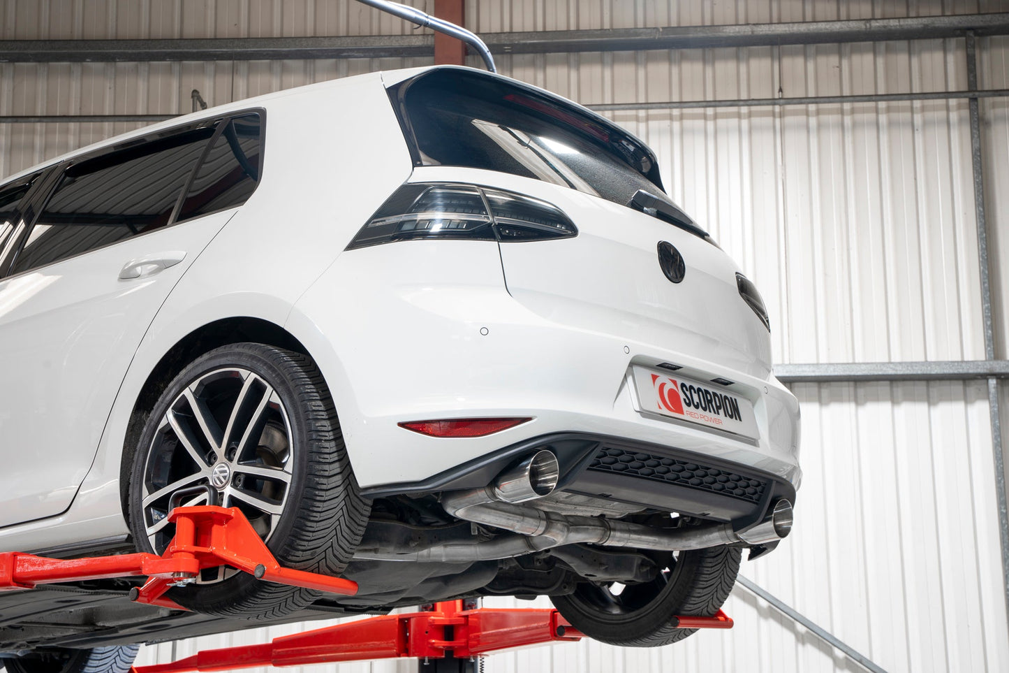 Scorpion SVWS068 VW Golf MK7 GTD Cat-Back Gti Style System | ML Performance US US
