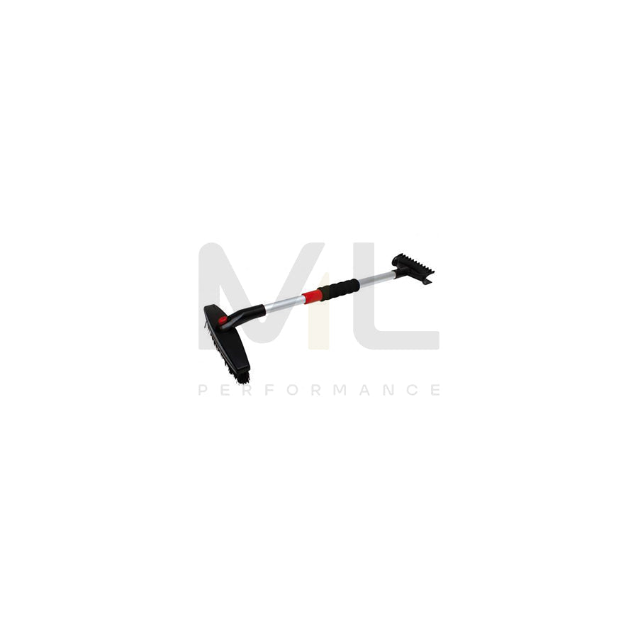 APA 89046 Ice scraper long-handled, telescopic, with snow brush, 60-90 cm