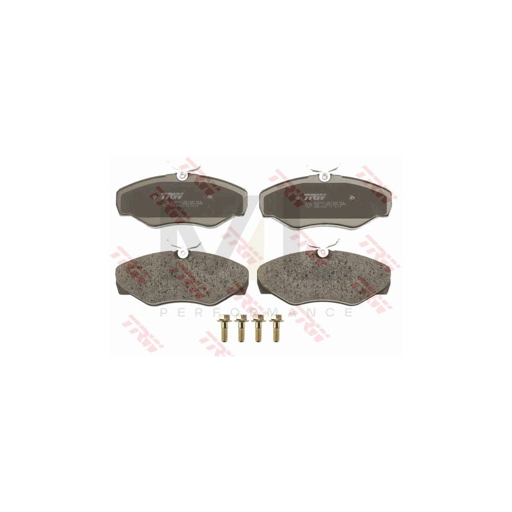 TRW Gdb1466 Brake Pad Set Not Prepared For Wear Indicator, With Brake Caliper Screws, With Accessories | ML Performance Car Parts
