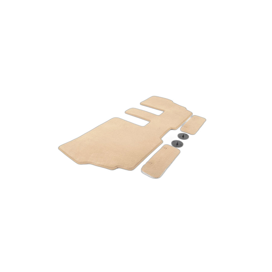 Genuine BMW 82110439415 E70 Carpet Floor Mats / 3Rd Row-Beige E70 (Inc. X5) | ML Performance US Car Parts