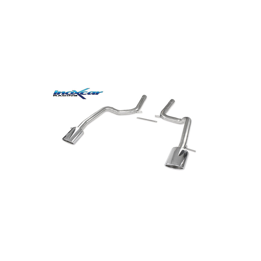 InoXcar AUA6.05.SB Audi A6 (4F) Non-Resonated Rear Exhaust
