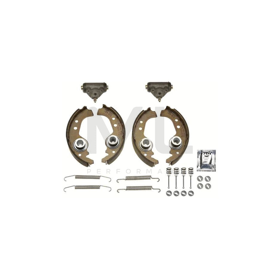 TRW Brake Kit BK1721 Brake Shoe Set with wheel brake cylinder | ML Performance Car Parts