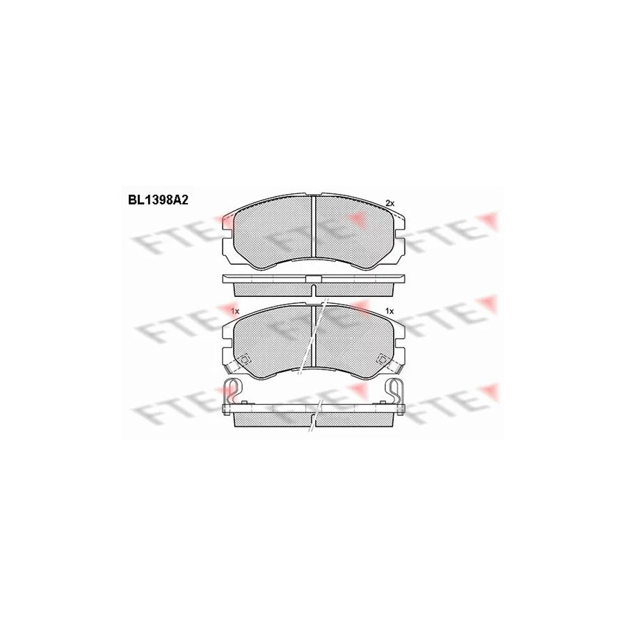 FTE 9010170 Brake Pad Set