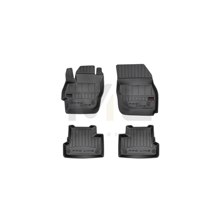 FROGUM 3D407411 Floor mat set for MAZDA 3 Elastomer, Front and Rear, Quantity: 4, Black