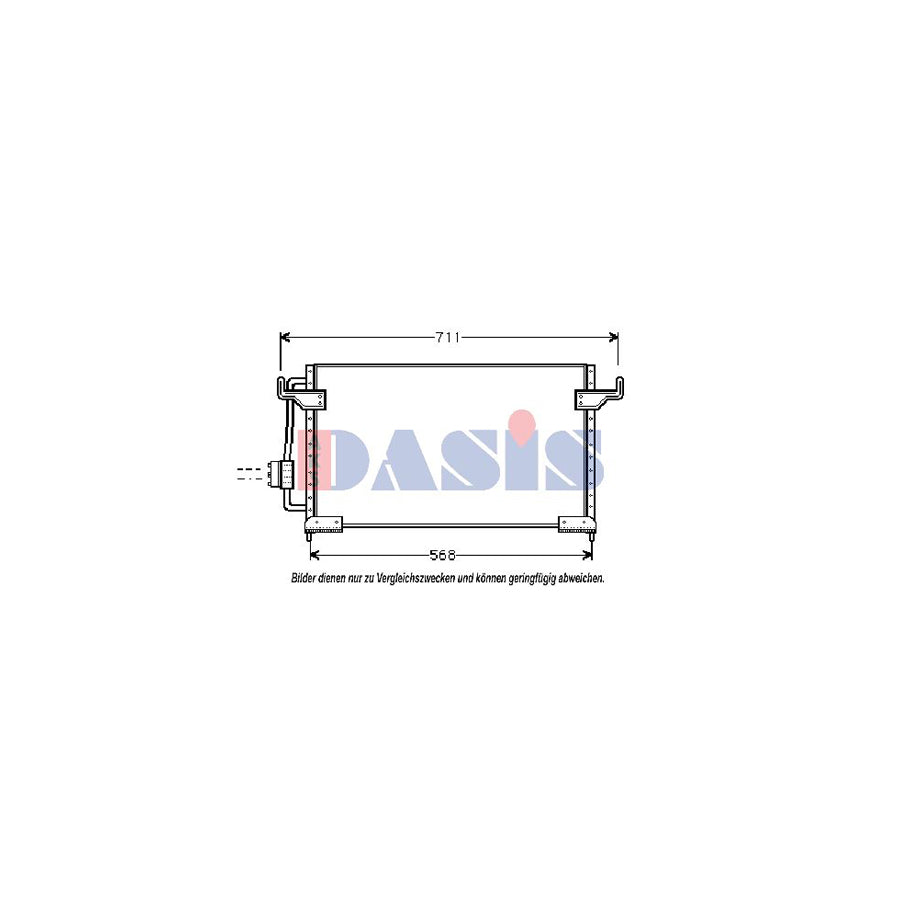 AKS Dasis 062100N Air Conditioning Condenser