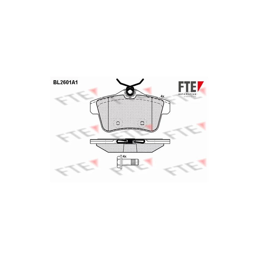 FTE Bl2601A1 Brake Pad Set