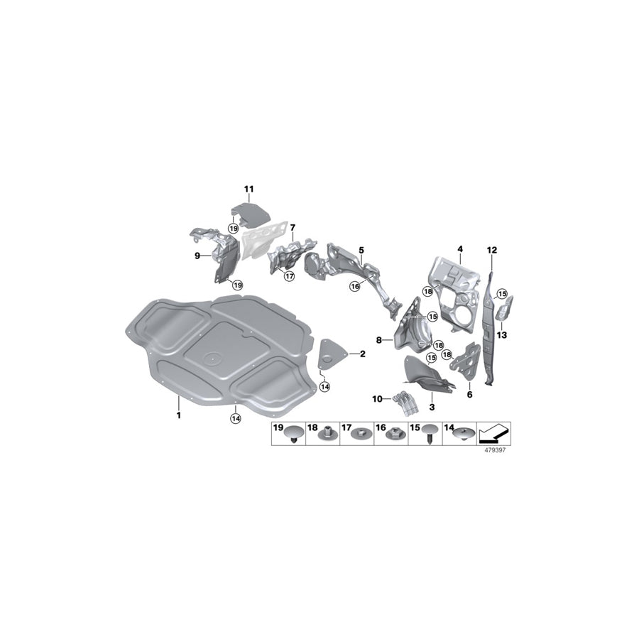 Genuine BMW 51767330656 G12 G11 Seal, Side Frame, Right (Inc. M760LiX, ALPINA B7 & 740eX) | ML Performance US Car Parts