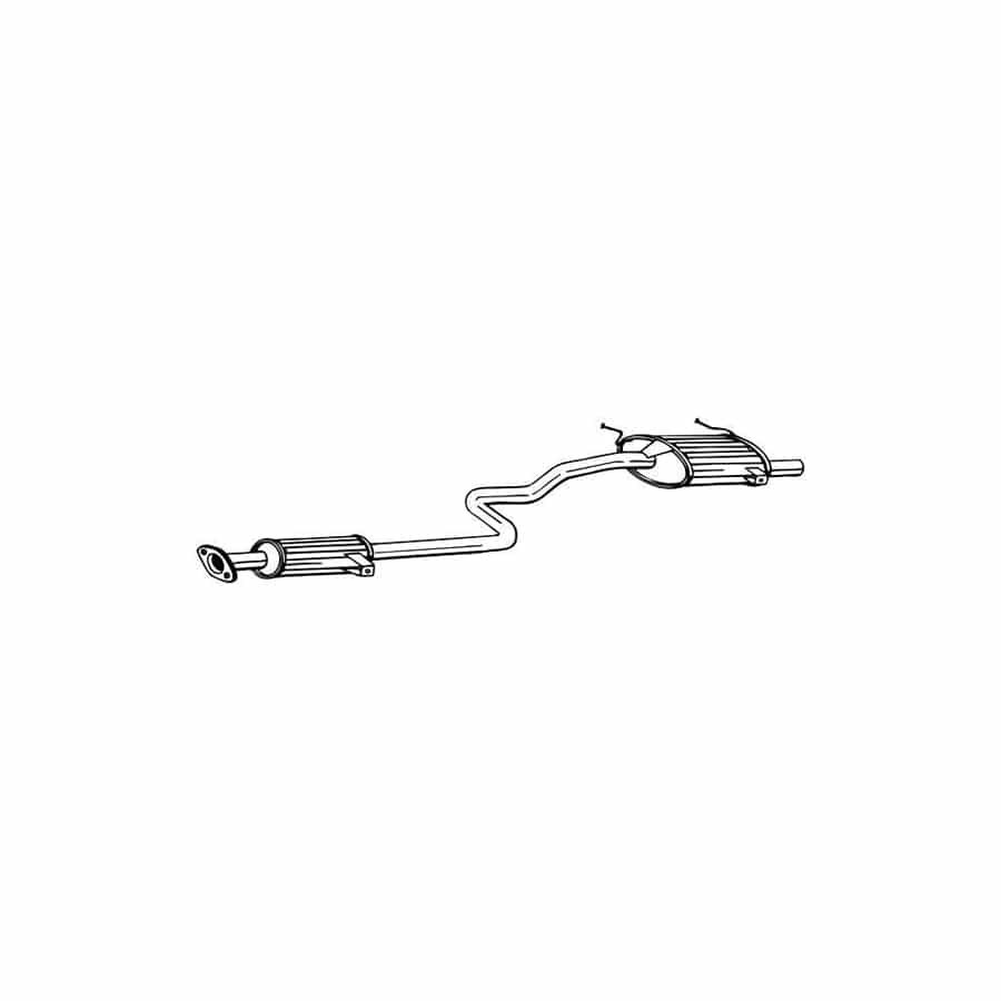 Bosal 288-091 Rear Silencer for Suzuki Swift II Hatchback (Ea, Ma)
