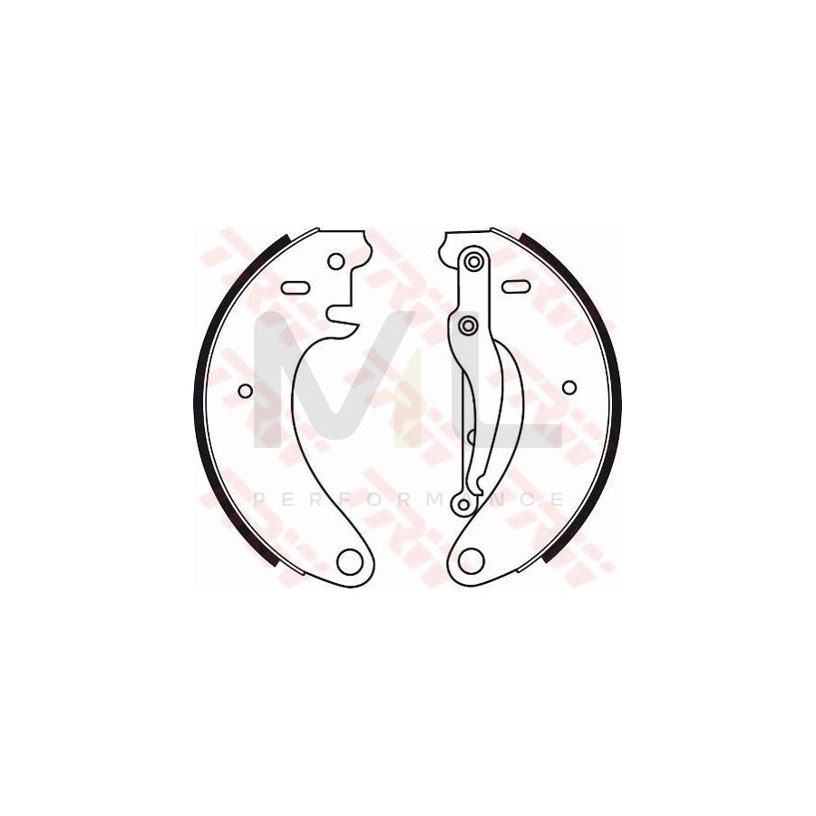 TRW GS8050 Brake Shoe Set | ML Performance Car Parts