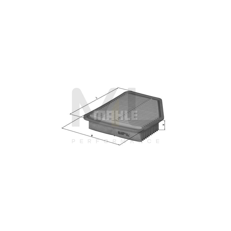 MAHLE ORIGINAL LX 1613 Air Filter Filter Insert | ML Performance Car Parts