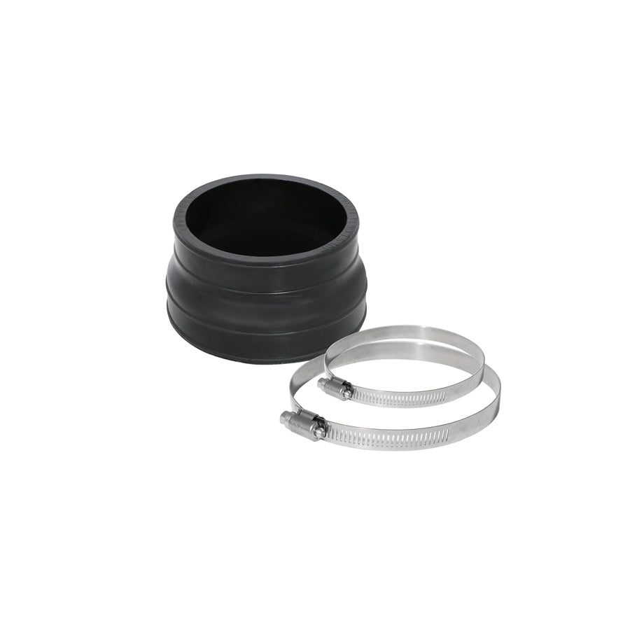 aFe 59-00029 (3-7/8 IN ID to 3-1/2 IN ID x 2-1/4 IN L) Staight Reducing Coupler - Black Replacement Coupling Kit | ML Performance US Car Parts